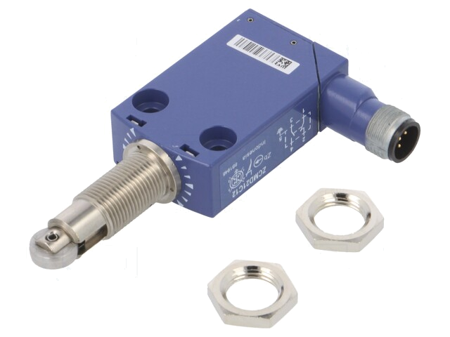 Eindschakelaar; NO + NC; 6A; max.250VAC; max.250VDC; IP66; XCMD Eindschakelaar; NO + NC; 6A; max.250VAC; max.250VDC; IP66; XCMD
